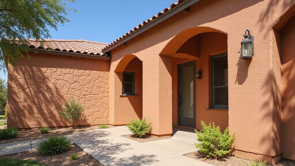 exterior enhancements with stucco accents