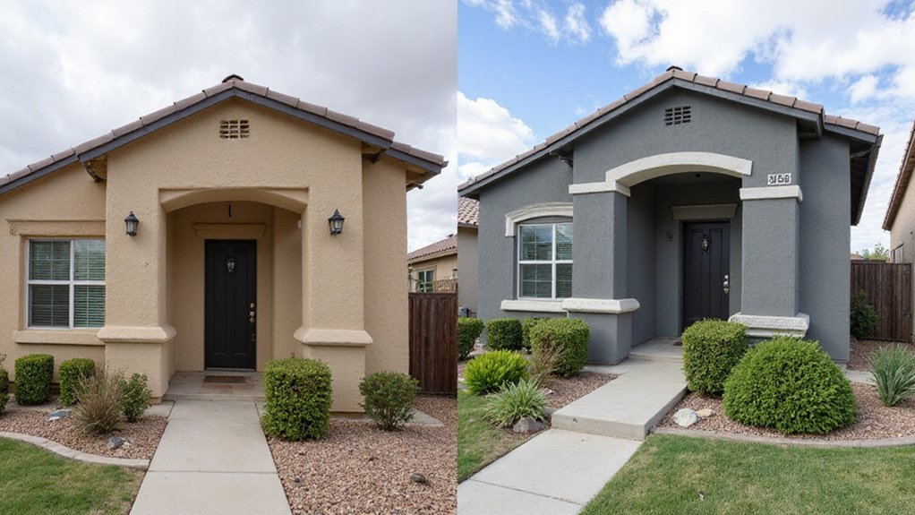 exterior makeover transforms chandler stucco
